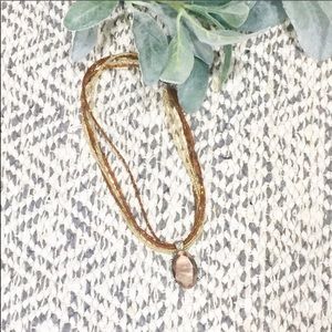 Brown Stone Premier Design Necklace